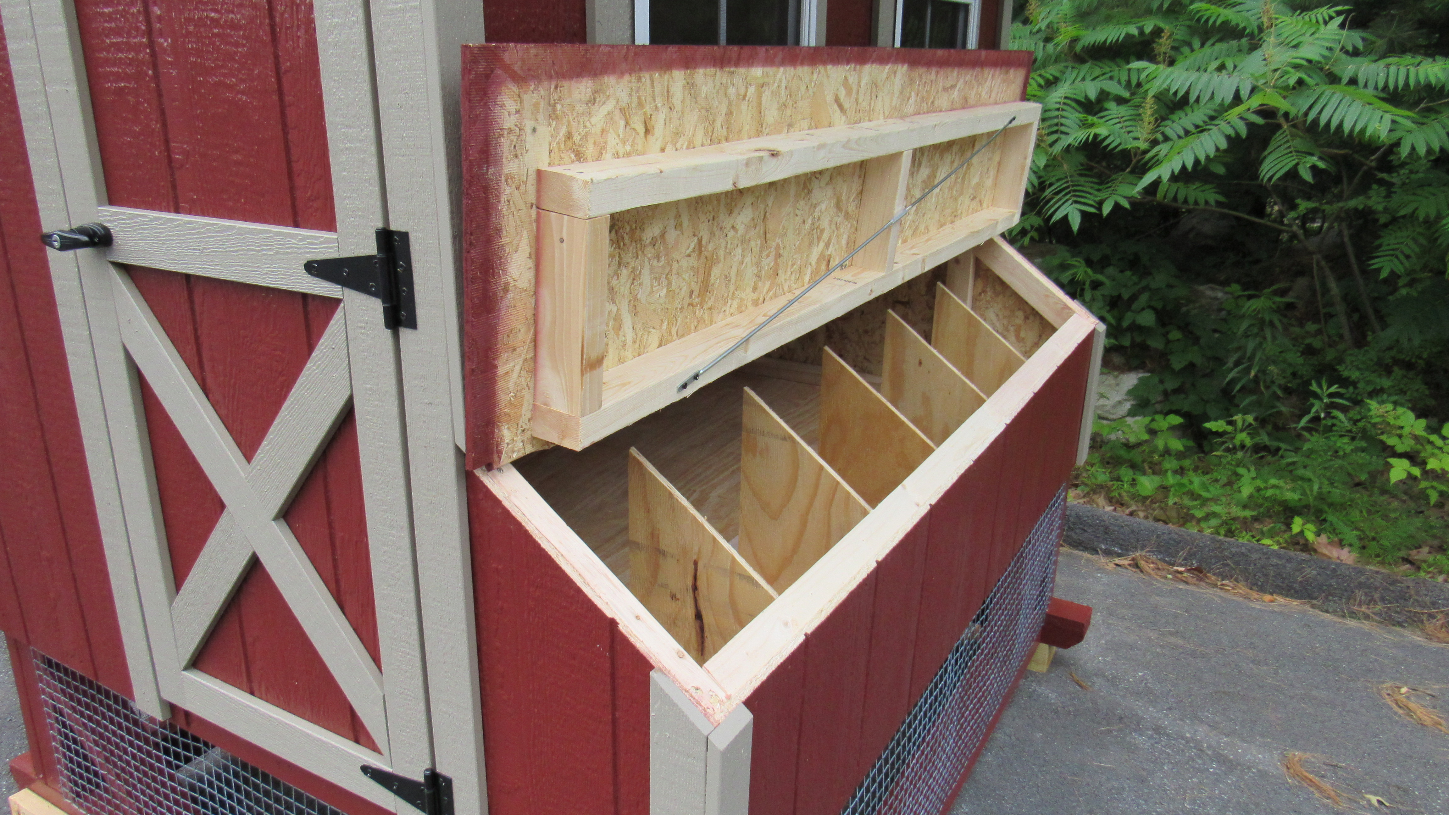 Nest box lid