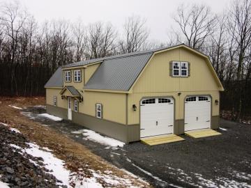 4 car 2 story garage