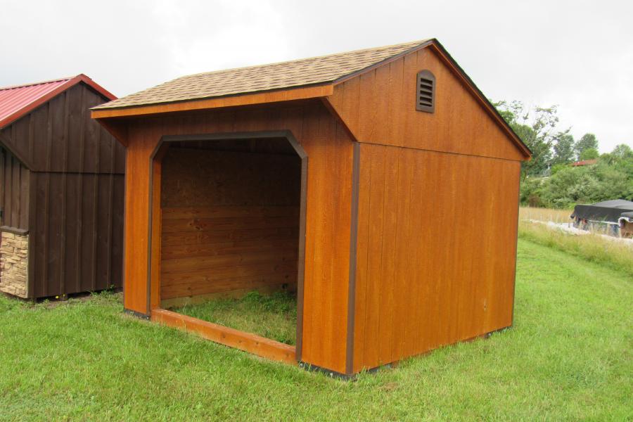 10x12 run in shed rocky mountain sheds