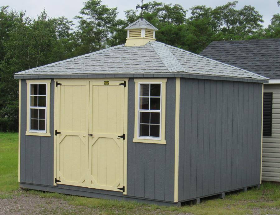 10x12 hip roof shed
