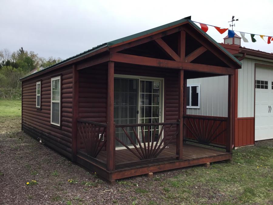12x30 skid built cabin