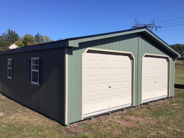 24x24 2 car garage