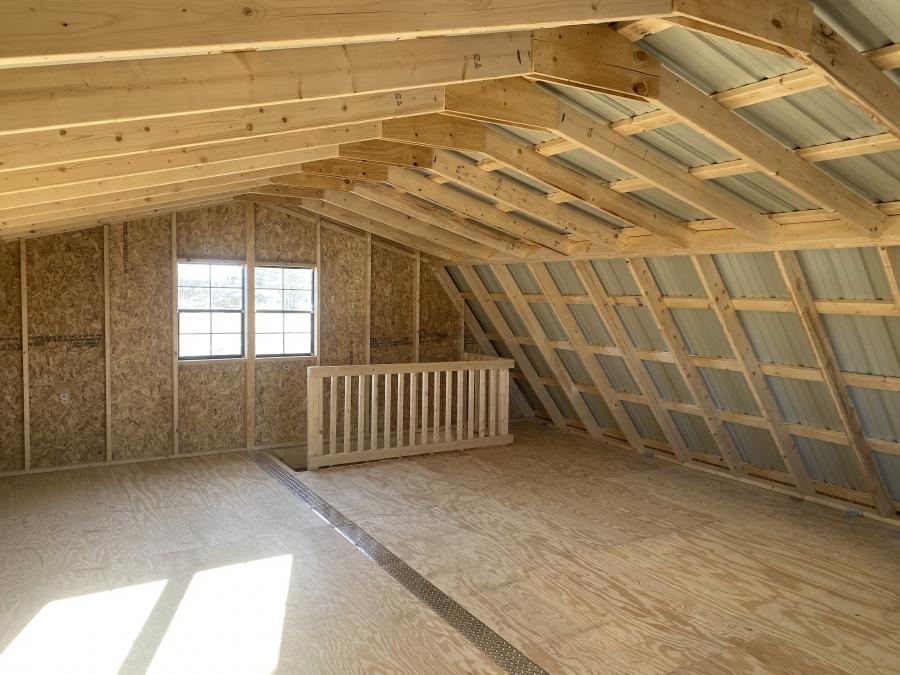 24x24 2 Story Gambrel | Rocky Mountain Sheds