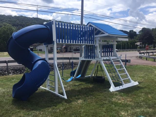 vinyl swingset