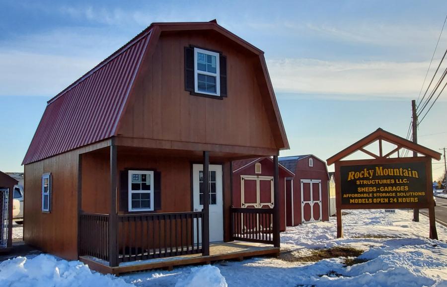 1 car 2 story garage
