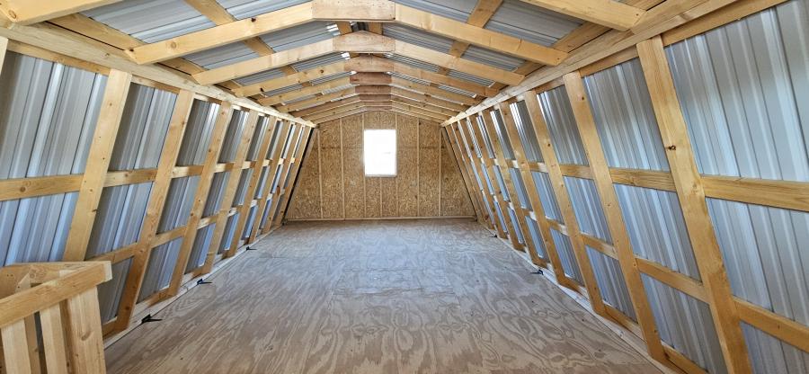 1 car 2 story garage