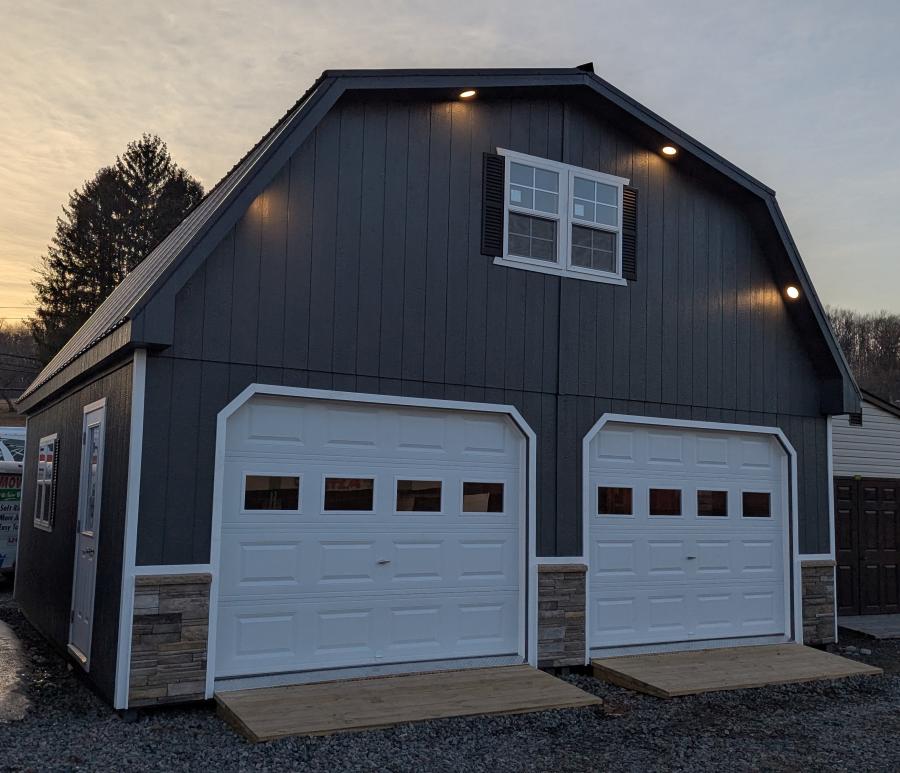 2-Story Double Wide Garage