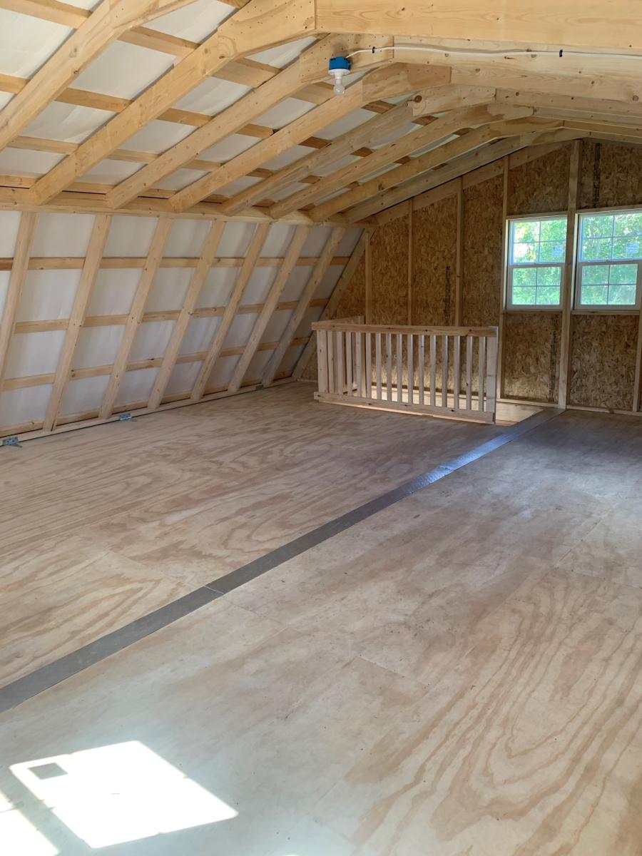 2-Story Double Wide Garage