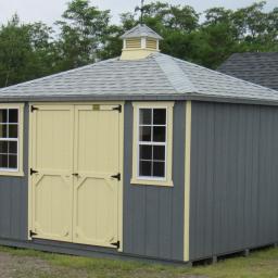 10x12 hip roof shed