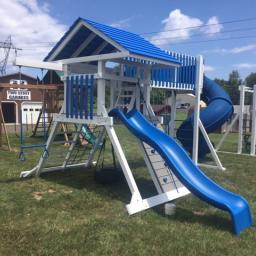 vinyl swing set