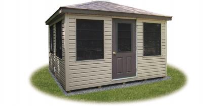 Hip roof Florida room