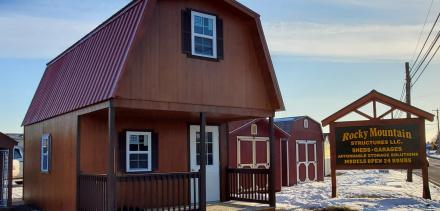 1 car 2 story garage