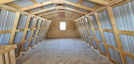 1 car 2 story garage