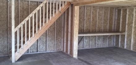 2-Story Double Wide Garage