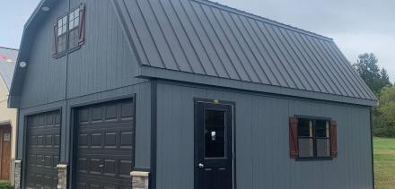 2-Story Double Wide Garage