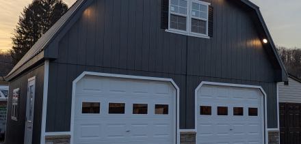 2-Story Double Wide Garage