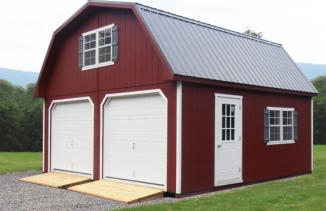 2-Story Double Wide Garage