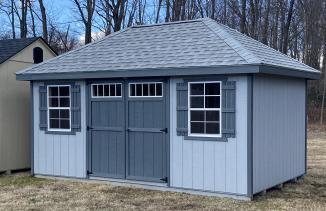 10x16 Hip Roof Shed