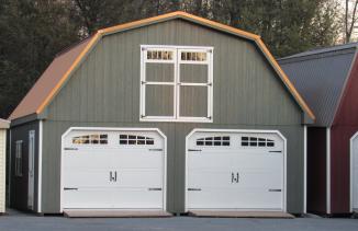 2-Story Double Wide Garage