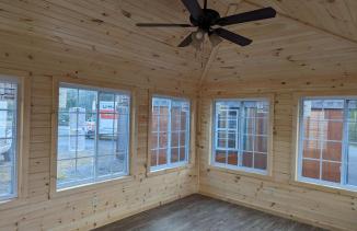 Hip roof Florida room