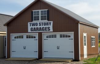 2-Story Double Wide Garage